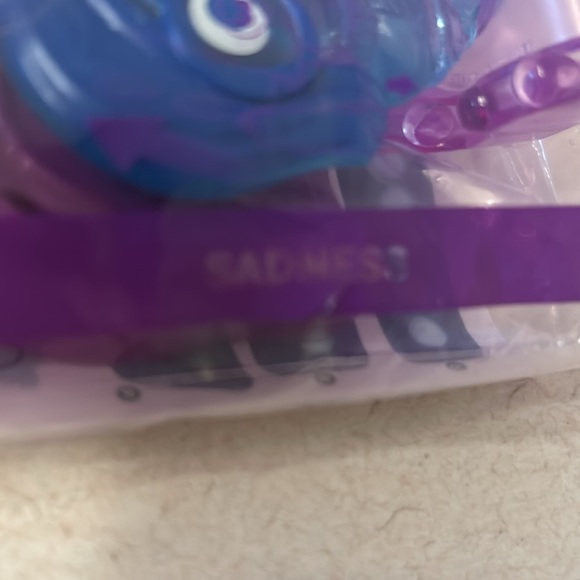 Disney Pixar Inside Out 2 Sadness & Ennui Figurines NWT Happy Meal McDonald's 💜 - Picture 3 of 7